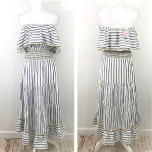 NWOT ✨ Calypso St. Barth Striped Maxi Dress